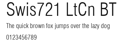 Swis721 LtCn BT Preview