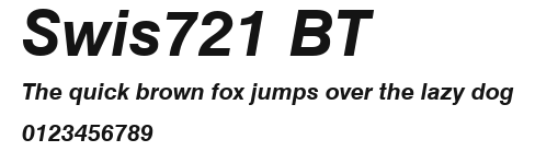 Swis721 BT Preview