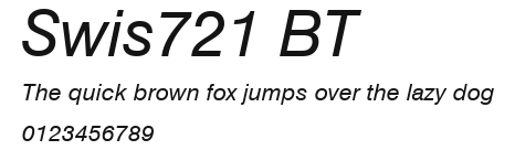 Swis721 BT Preview