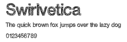Swirlvetica Preview