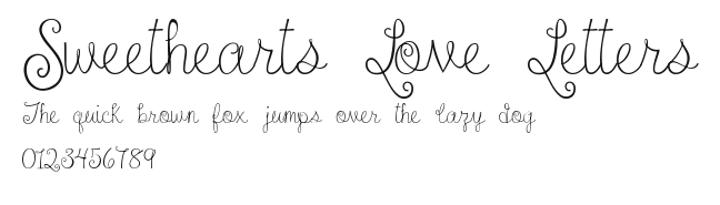 Sweethearts Love Letters Preview