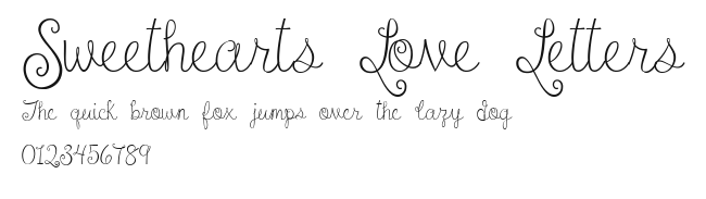 Sweethearts Love Letters Preview