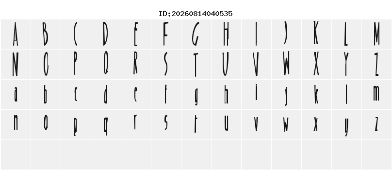 Character Map