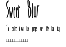 Sweet Blur Preview