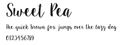 Sweet Pea Preview
