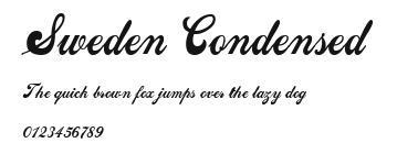 Sweden Condensed Preview