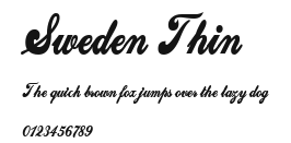 Sweden Thin Preview