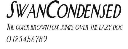 SwanCondensed Preview