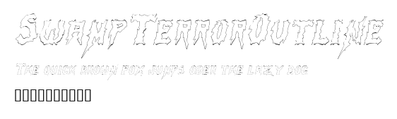SwampTerrorOutline Preview