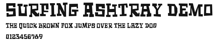 Surfing Ashtray DEMO Preview