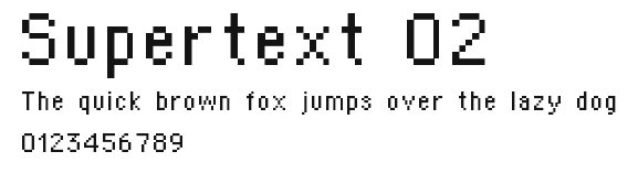 Supertext 02 Preview