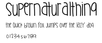 SupernaturalThing Preview
