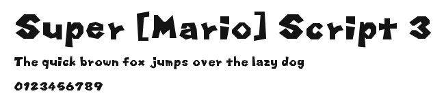 Super [Mario] Script 3 Preview