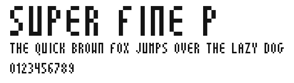 Super Fine P Preview
