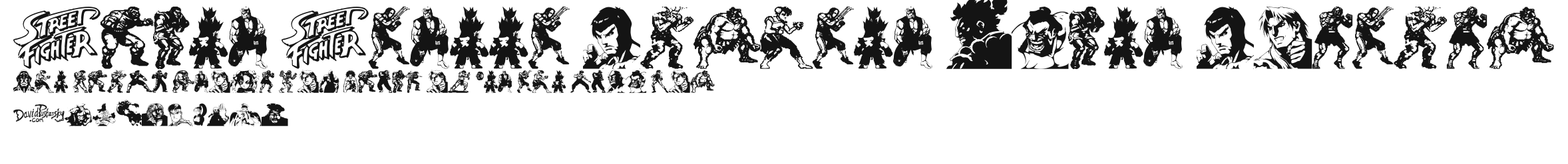 Super Street Fighter Hyper Fonting Preview