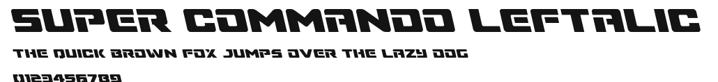 Super Commando Leftalic Preview
