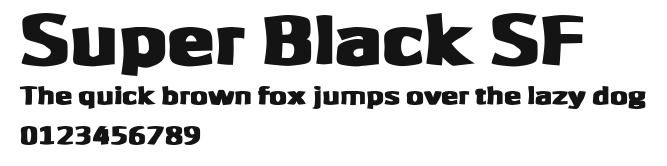 Super Black SF Preview