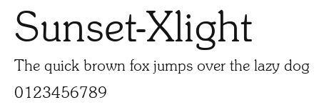 Sunset-Xlight Preview