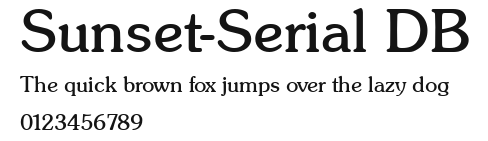 Sunset-Serial DB Preview