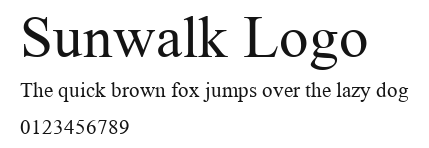 Sunwalk Logo Preview