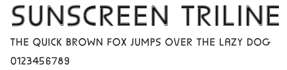 Sunscreen Triline Preview