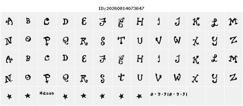 Character Map