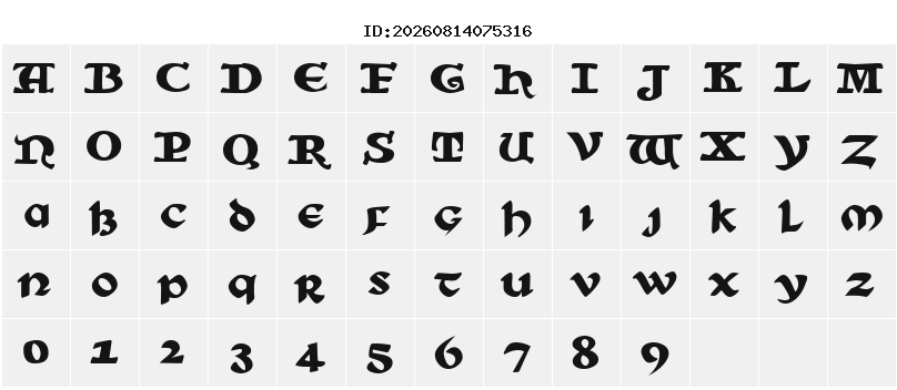 Character Map