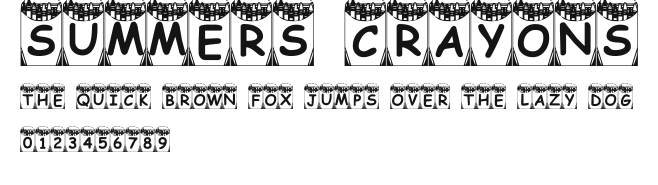 Summers Crayons Preview