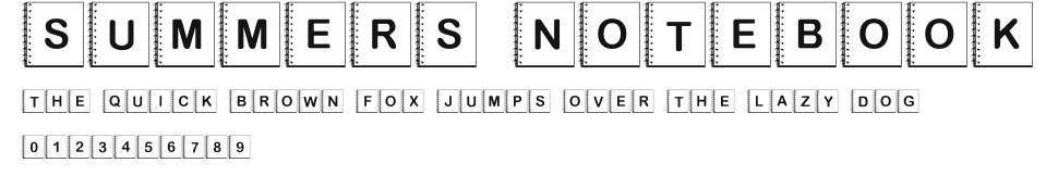 Summers Notebook Preview