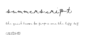 SummerScript Preview