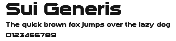 Sui Generis Preview