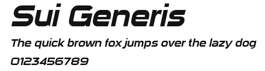 Sui Generis Preview