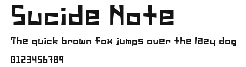 Sucide Note Preview
