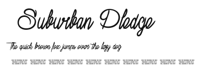 Suburban Pledge Preview