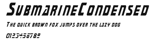 SubmarineCondensed Preview