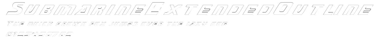 SubmarineExtendedOutline Preview