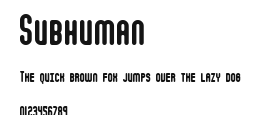 Subhuman Preview