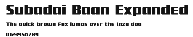 Subadai Baan Expanded Preview