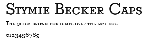 Stymie Becker Caps Preview