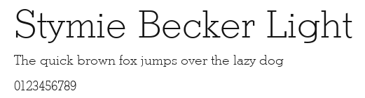 Stymie Becker Light Preview