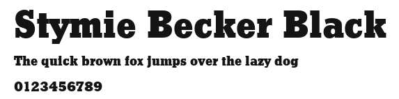 Stymie Becker Black Preview