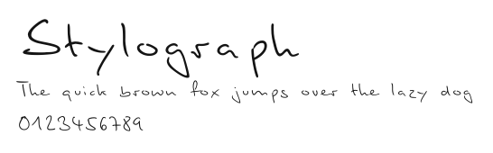 Stylograph Preview