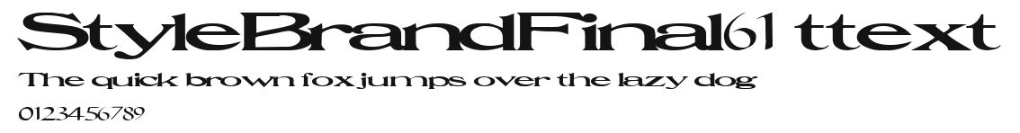 StyleBrandFinal61 ttext Preview