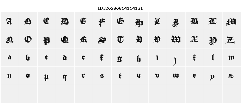 Character Map