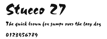 Stucco 27 Preview