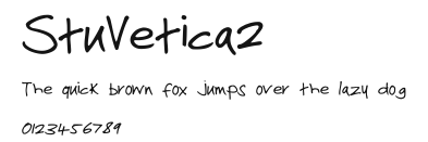 StuVetica2 Preview