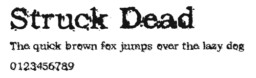 Struck Dead Preview