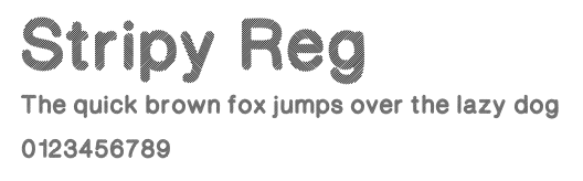 Stripy Reg Preview