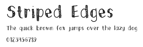 Striped Edges Preview