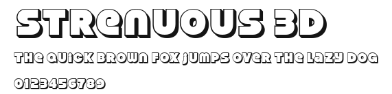 Strenuous 3D Preview